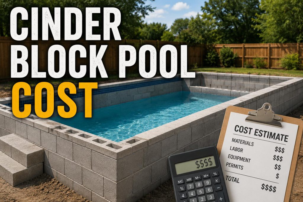 Cinder Block Pool Cost