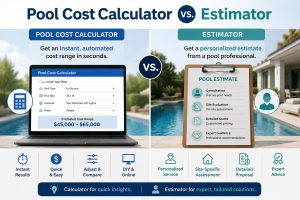 Pool Cost Calculator vs. Estimator