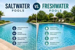 Saltwater vs. Freshwater Pools