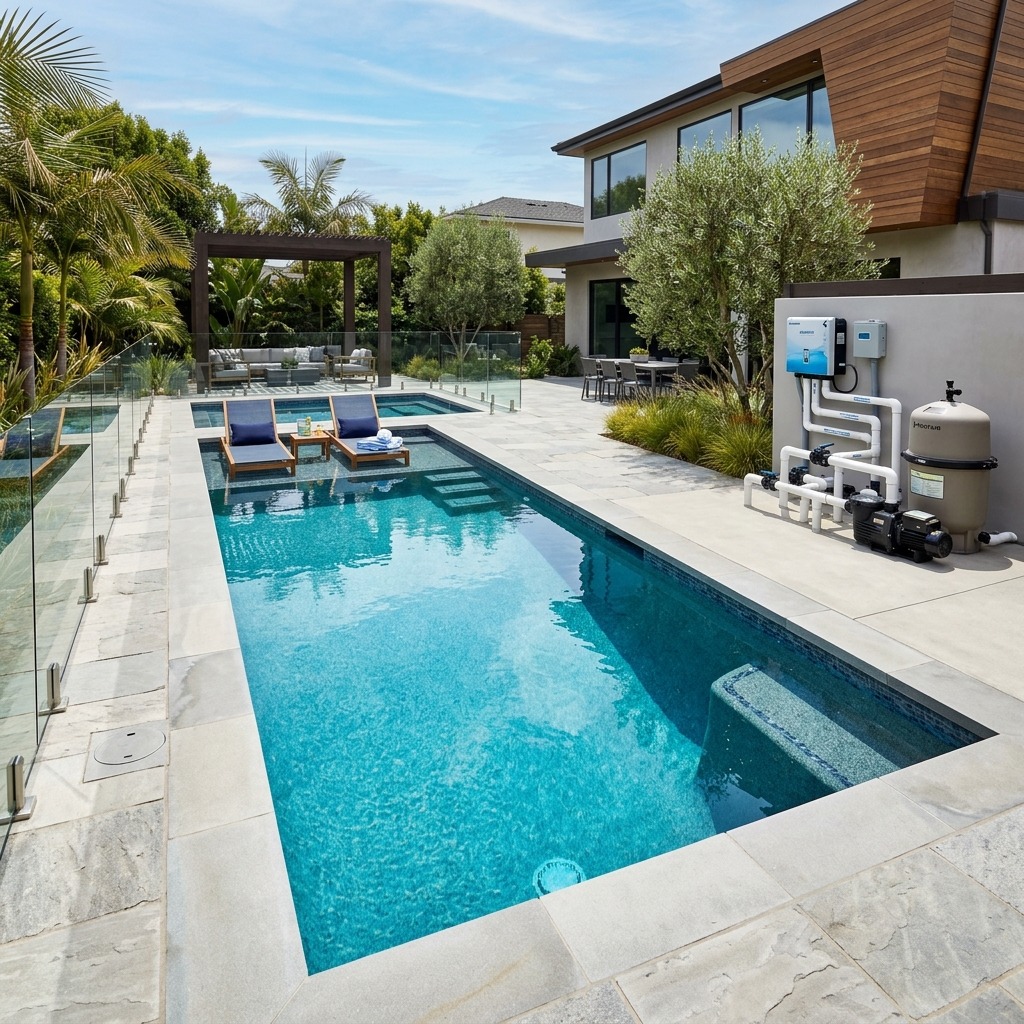 Saltwater Swimming Pool Conversion Equipment and Costs